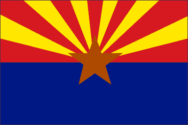 Arizona flag denoting local kitchen designers