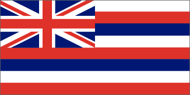Hawaii flag denoting local kitchen designers