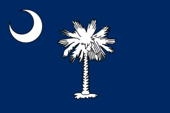 South Carolina flag denoting local kitchen designers