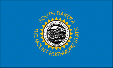 South Dakota flag denoting local kitchen designers