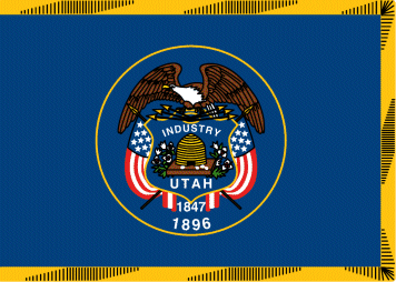 Utah flag denoting local kitchen designers